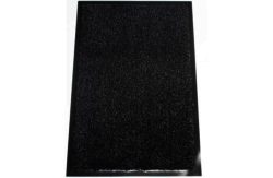 Washamat Black Door Runner - 180 x 60cm.